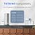Purewell PFAS-Free 6-Stage Gravity Water Filter System with PC Water Level Window, Certified to Reduce Lead, Total PFAS (Forever Chemicals), Mercury, and Chlorine, SF-2.25G