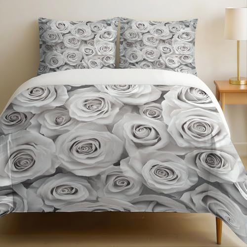 Housse de couette 220x240 avec fermeture éclair facile parure - 2
