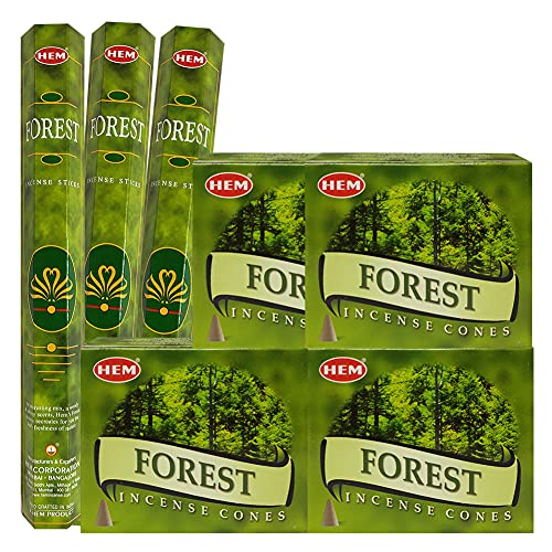 Forest Incense Sticks And Cone Incense Holder Variety Pack Bundle Insence Insense Insienso #TOP1
