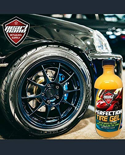 Pearl Nano Perfection Tyre Gel Shine - Natte look - Houdt banden zwart, op waterbasis polymeren, PERFECT voor rubber… - Image 6