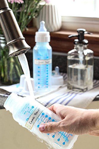 Bottle Labels, Write-On, Waterproof Labels, Self-Laminating for Baby Bottles for Daycare, Dishwasher-Safe (Variety Set of 3) - Thumbnail 7