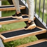 LifeGrip Outdoor Stair Treads Non-Slip 12 Pack, 6