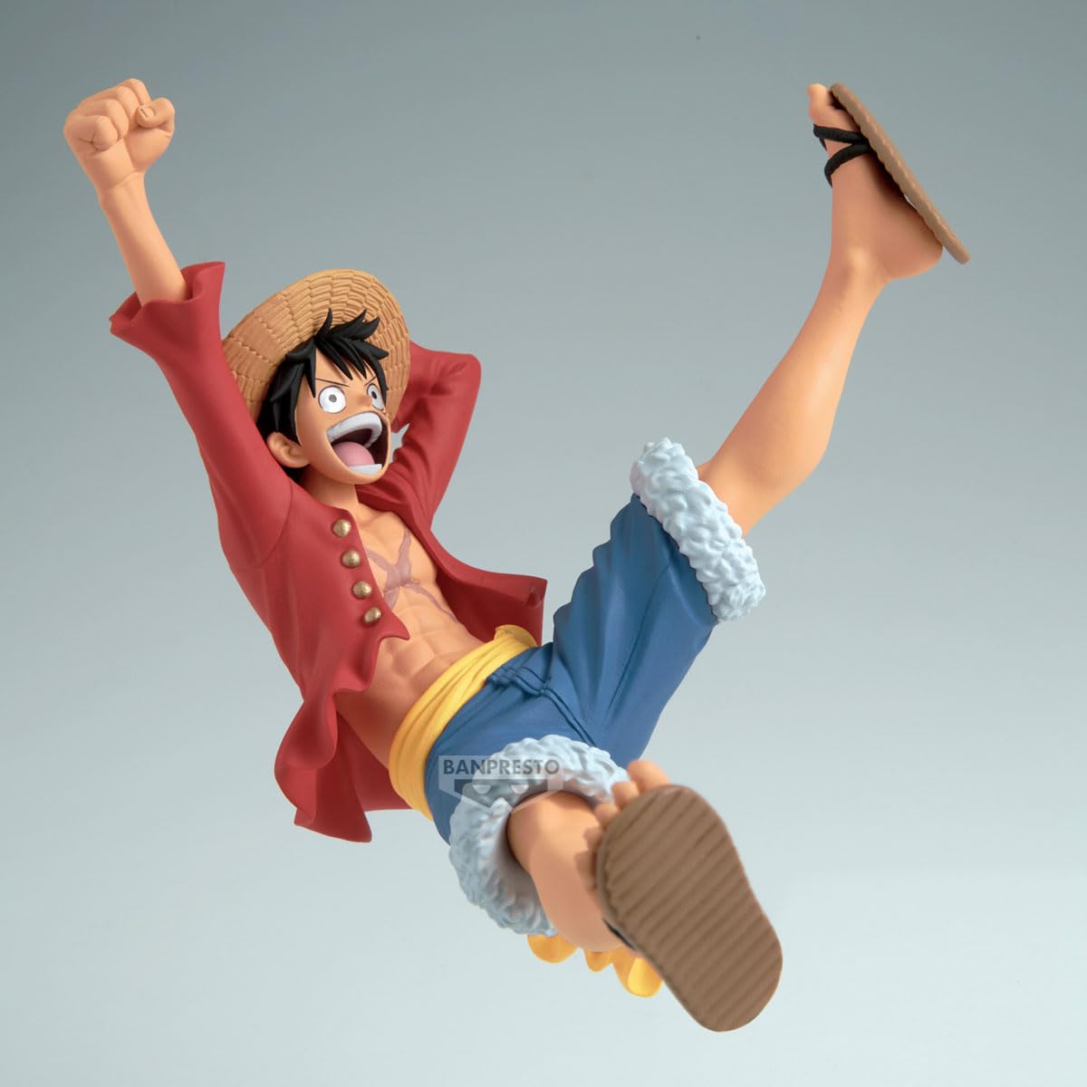 Banpresto Figurka akcji Monkey D. Luffy One Piece - Romance Świt Vol.2 15 cm - PZ71358P wielokolorowa - Figurka kolekcjonerska - Idealna dla fanów anime