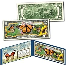 Monarch Butterfly Lucky غير المتداولة إصدار خاص من إصدار خاص من حامل العرض القابل للتحصيل وشهادة   
