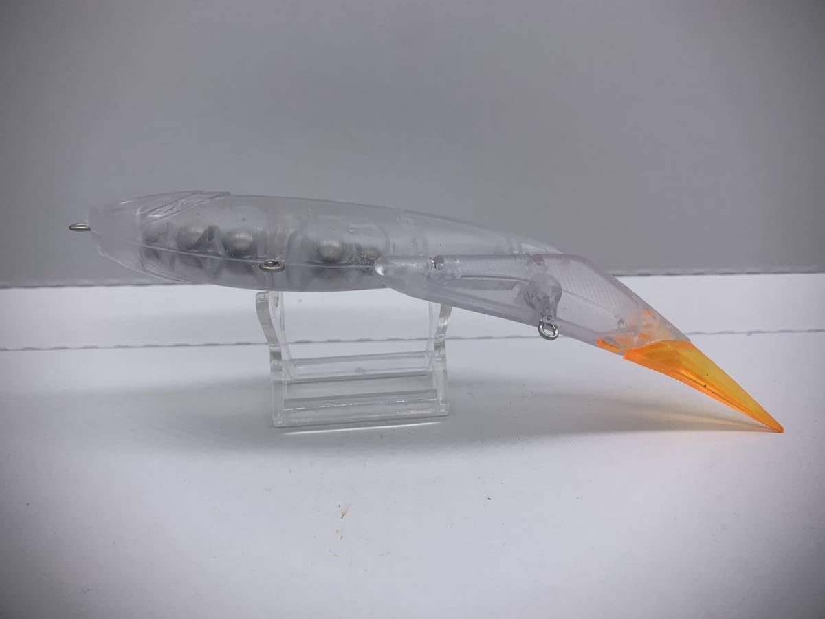 Amazon.co.jp: 未塗装ルアー ビッグベイト ジョイントルアー 190mm 56g