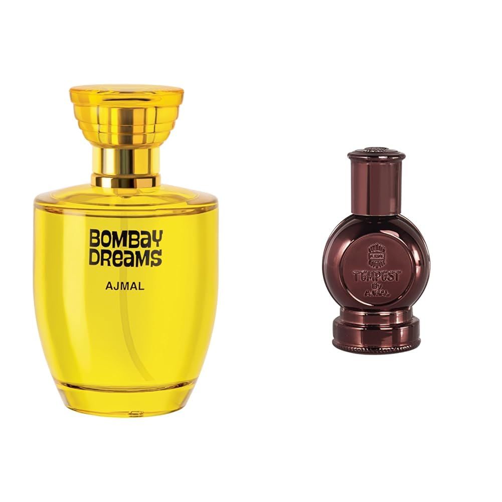 Ajmal Bombay Dreams EDP Perfume for Women & Ajmal Tempest CP For Men And Women Combo