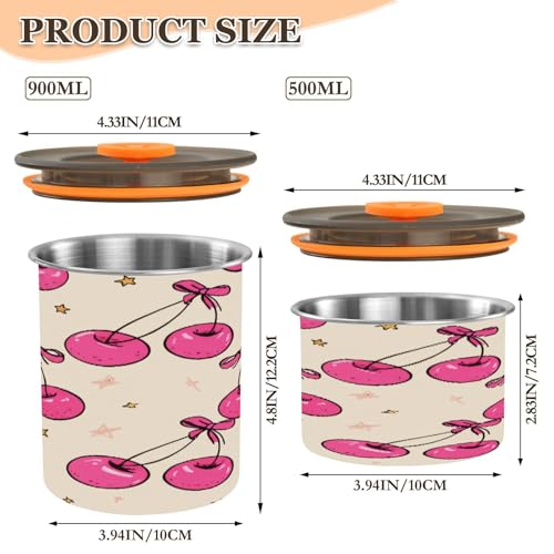 Envase Hermético para Café Acero Inoxidable 17oz miniatura 2