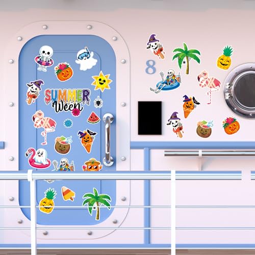 Imanes de refrigerador AnyDesign 18 piezas Summerween miniatura 5