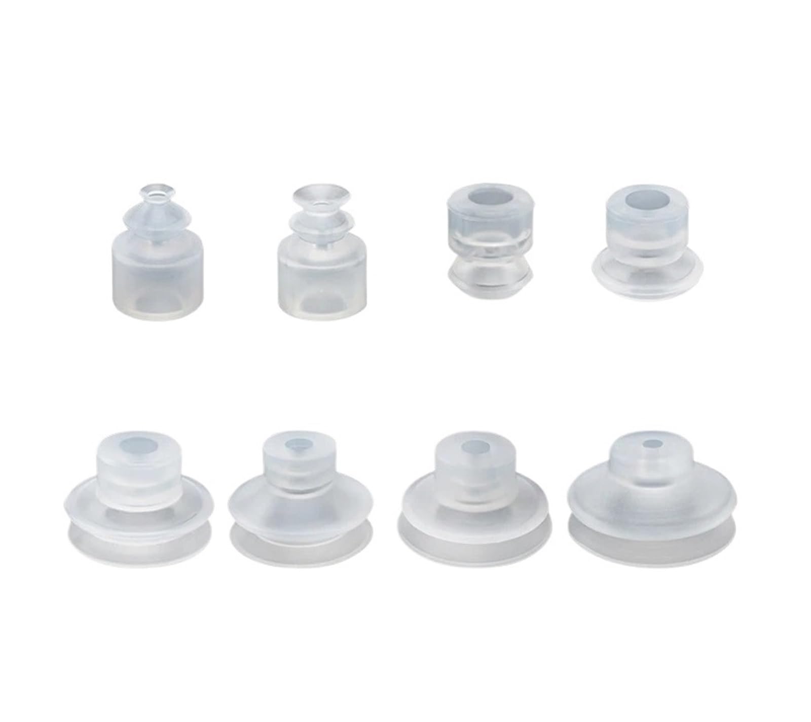 10PCS Pneumatic Suction Cup Big Head 8mm Mounting Hole(10mm)