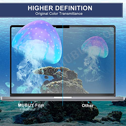 Image of 2-Pack 16 inch Portable Monitor Screen Protector for ARZOPA /MNN /KYY /VILVA /ASUS /FANGOR /ViewSonic /QQH 16 inch Portable Monitor, High Definition Anti-Scratch Clear Shield