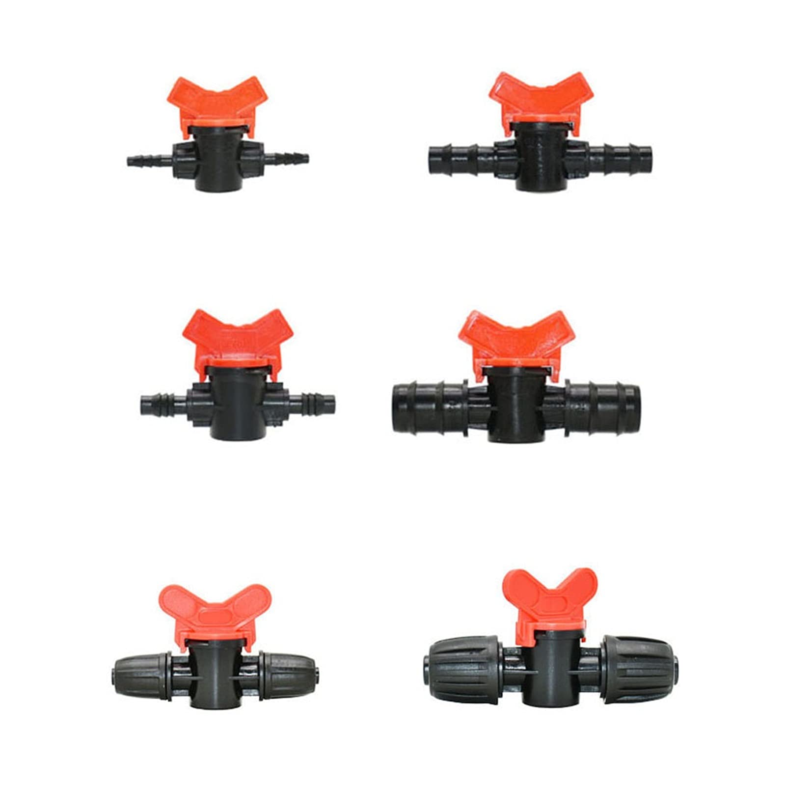 Adaptador de conector de manguera 20 grifos de jardín 4/8/10/12/16/20mm manguera válvula de agua PIERTE PIERTE HOME JARDÍN ORIBUCIDO MICRO RIEGO (Color : 16mm x 3I4)