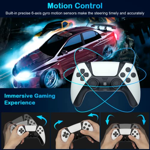 image for CunPeyjmo for PS5 Controller, Wirless Remote with Turbo and 2 Programm