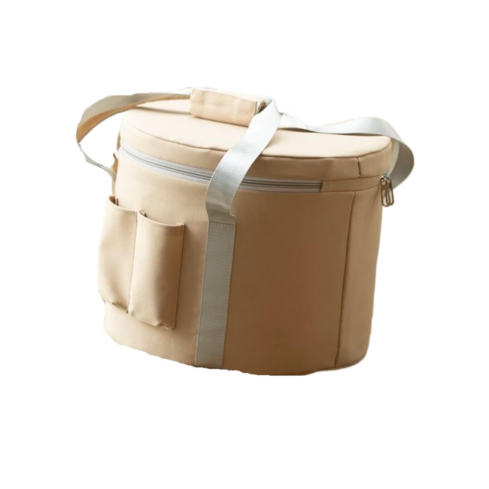 Bolsa para Cuenco Tibetano Estuche de transporte Crystal Bowl 8 pulgadas for bolsas Cuencos Cantores cristal protección interior accesorio portátil viaje(8inch beige bag)
