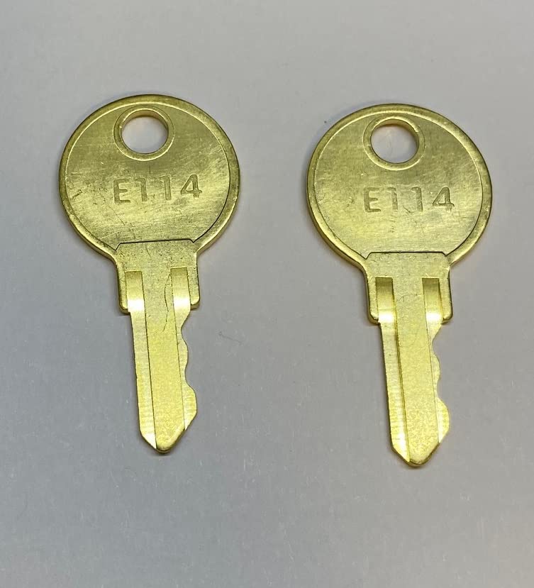 SafeCo BrandsE114 Keys for Paper Towel, Toilet Tissue & Soap Dispensers ASI, Georgia Pacific, Kimberly Clark, Jofel (2)