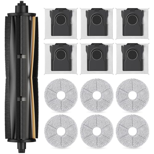13 Pcs TriCut Brush Accessories Compatible with Dreame X40 Ultra/X30 Ultra/L30 Ultra/L40 Ultra/X40 Master Robot Vacuum, Upgraded Tricut Roller Brush for MOVA P10 Pro/MOVA P10 Pro Ultra Accessories