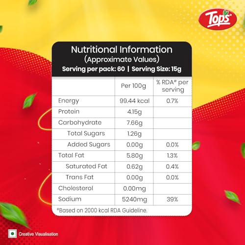 Image of TOPS Pickle Green Chilli -900 gm | Prepared with the goodness of Mustard Oil (Pack of 3)