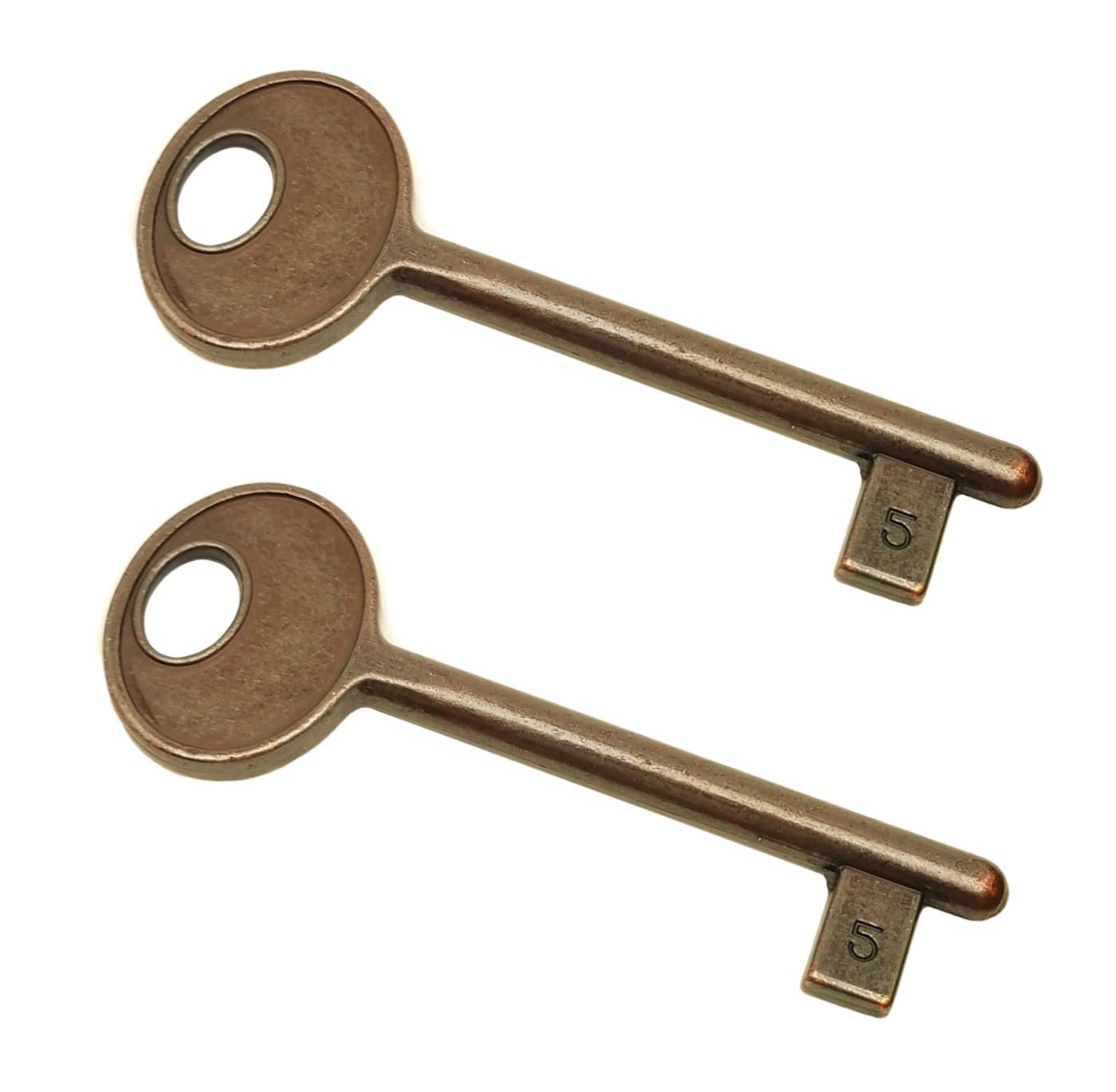 AGB Internal Recessed Lock Key (Bronzed, No. 5), N. 5