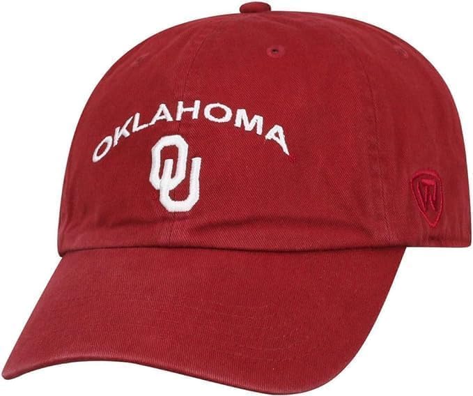 Collegiate Primary Color Team Arch Adjustable Hats