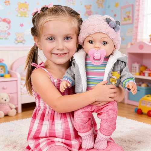 Muñeca Realista Bebé 12 Pulgadas con Ropa y Accesorios miniatura 4