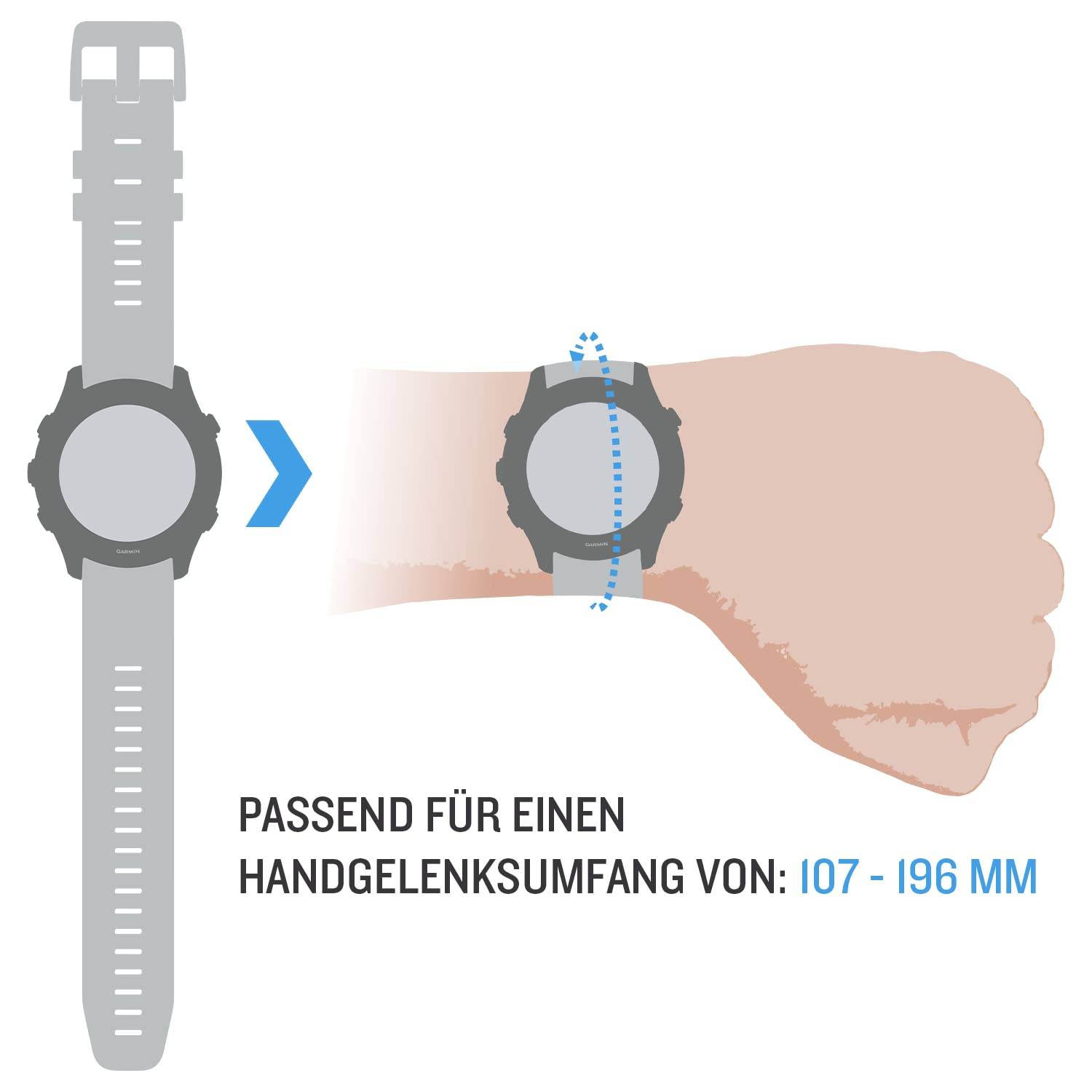 Garmin Quick Release Bands (20mm), suitable for selected Forerunner-,Venu - Image 4