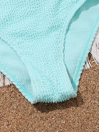 Image of SOLY HUX Girl's One Shoulder Bikini Bathing Suits 2 Piece Swimsuits