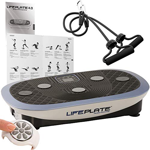 Pedana vibrante Lifeplate 4.0 – 3D e Vibrazioni alternate laterali, allenamento a vibrazione,...