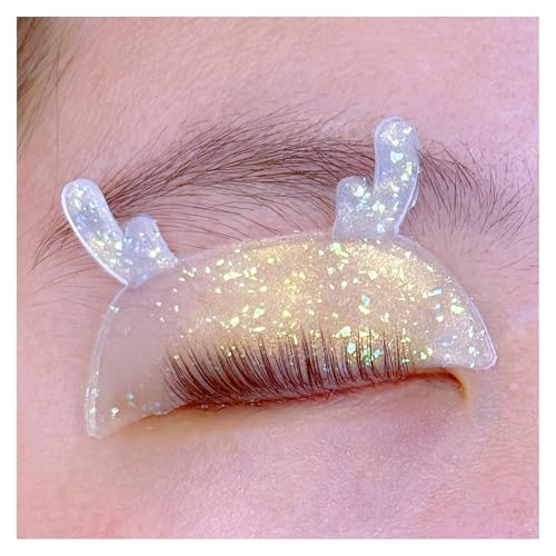 Boucliers plats asiatiques coréens pour adoucir les cils fins en salon de beauté