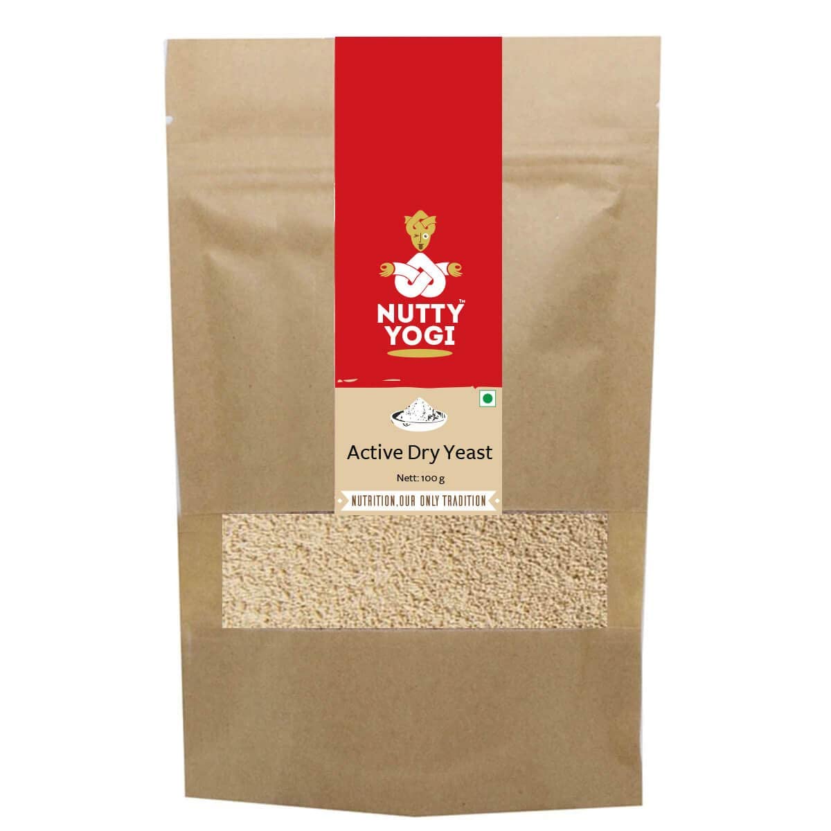 Nutty Yogi Active Dry Yeast|for Bread making and Pizza|Perfect for Bread|providing an airy light texture|100Gm (Pack of 2) (B09NVMV29N) Amazon Price History, Amazon Price Tracker