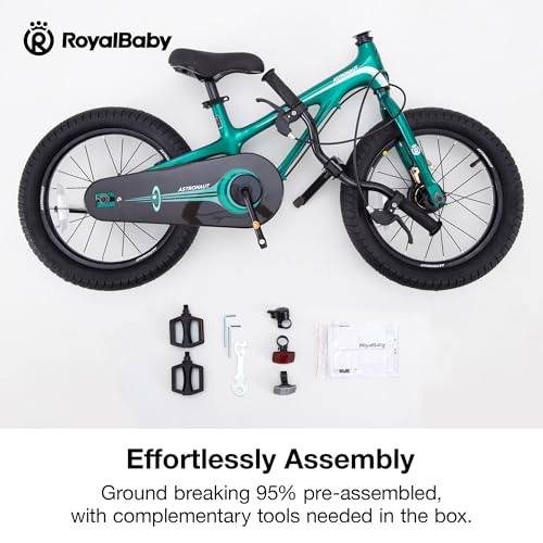 Image of RoyalBaby Kids Bike Lightweight Magnesium Alloy, 14 16 18 Inch Children's Bicycle for Boys Girls Ages 3-9