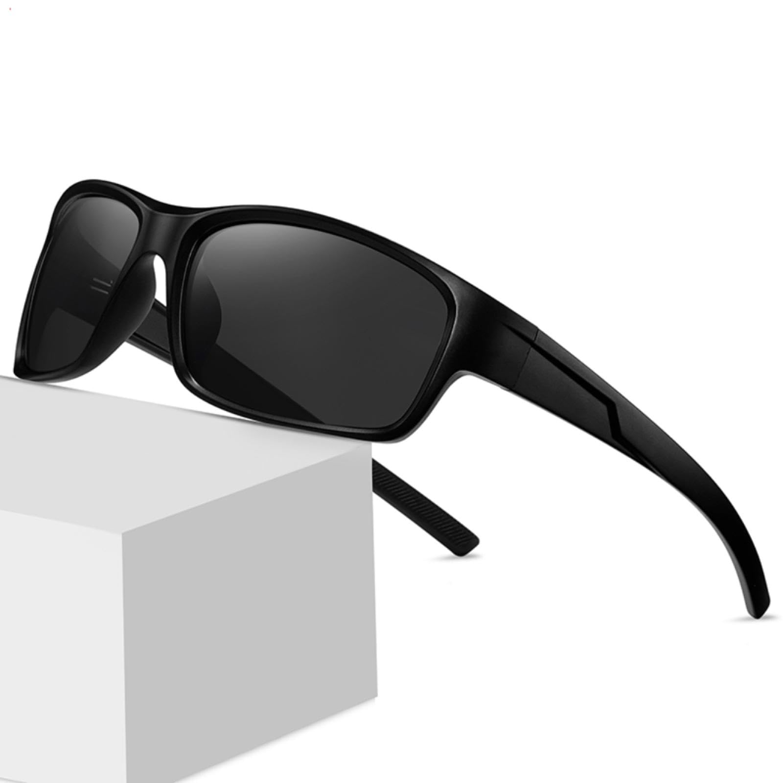 Occhiali da sole da uomo UV400 polarizzati da donna con montatura per occhiali da vista