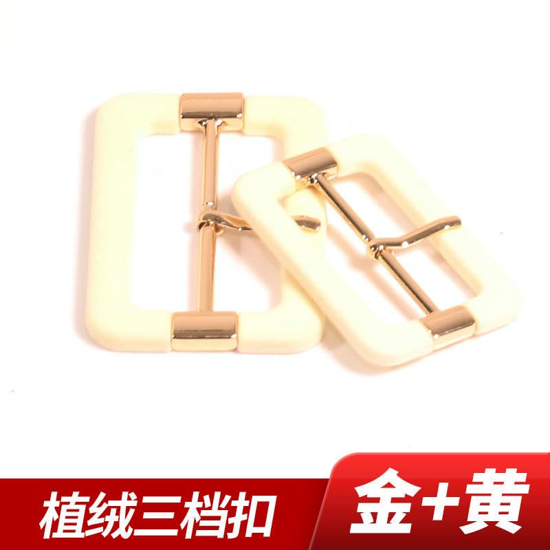NANZU - Juego de 10 Hebillas para cinturón Cubiertas de Tela tamaño Interior 30/40/50 mm Hebillas deslizantes de Repuesto para Abrigo Correa Cortavientos Manualidades de Costura