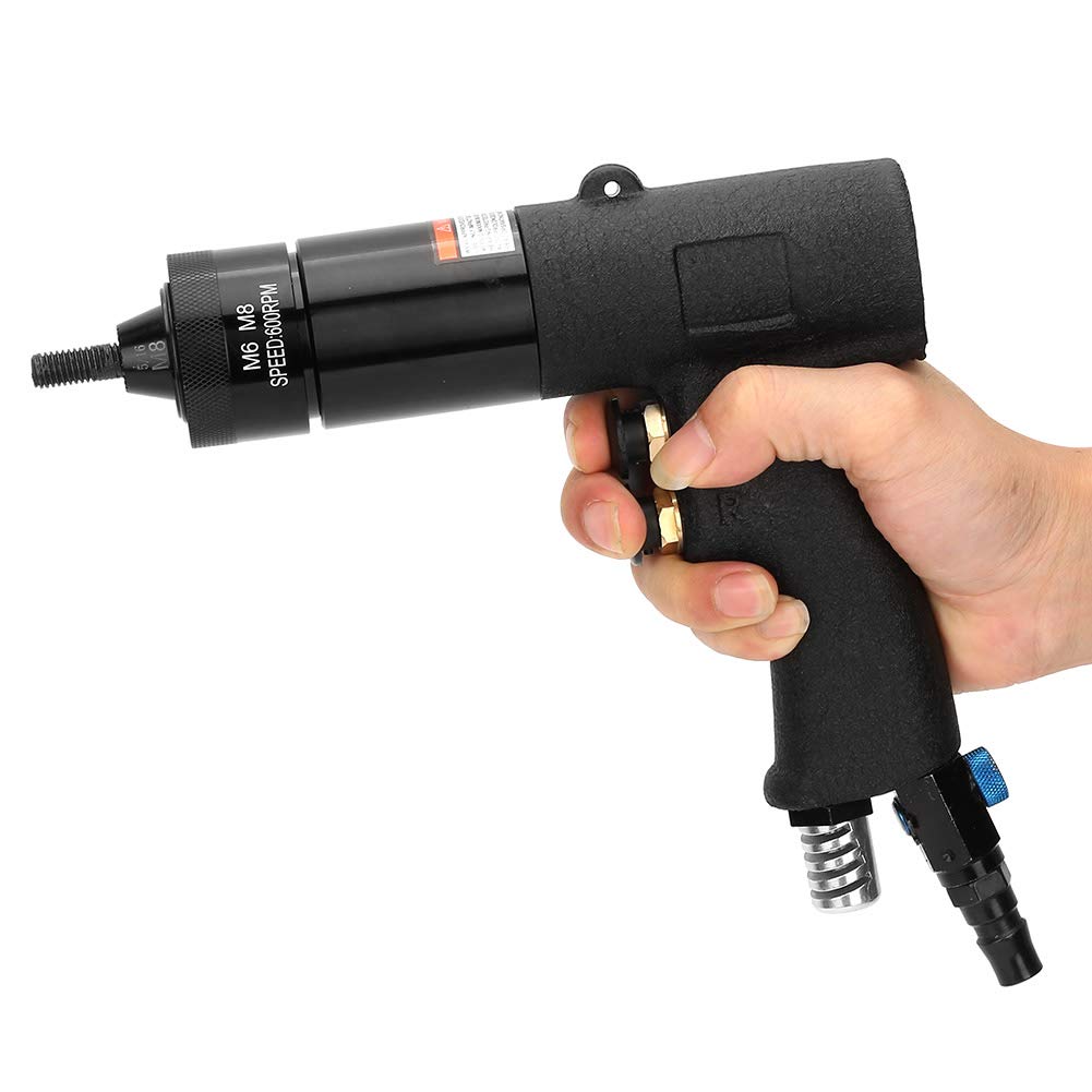 Pistola de remachadora neumática de aire remachadoras sacatuercas automática herramienta de pistola de tuerca remache (M8/M10)
