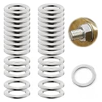 30 Stück Fitschenringe Edelstahl Set,Fitschenringe Zimmertüren Unterlegscheiben Zubehör,Unterlegscheiben Tür scharnier 10 * 16 * 1mm,Edelstahl Türscharnier Montageringe für Standard Zimmertür