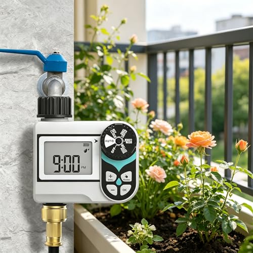 Structure d'arrosage en laiton durable avec horloge programmable haute précision