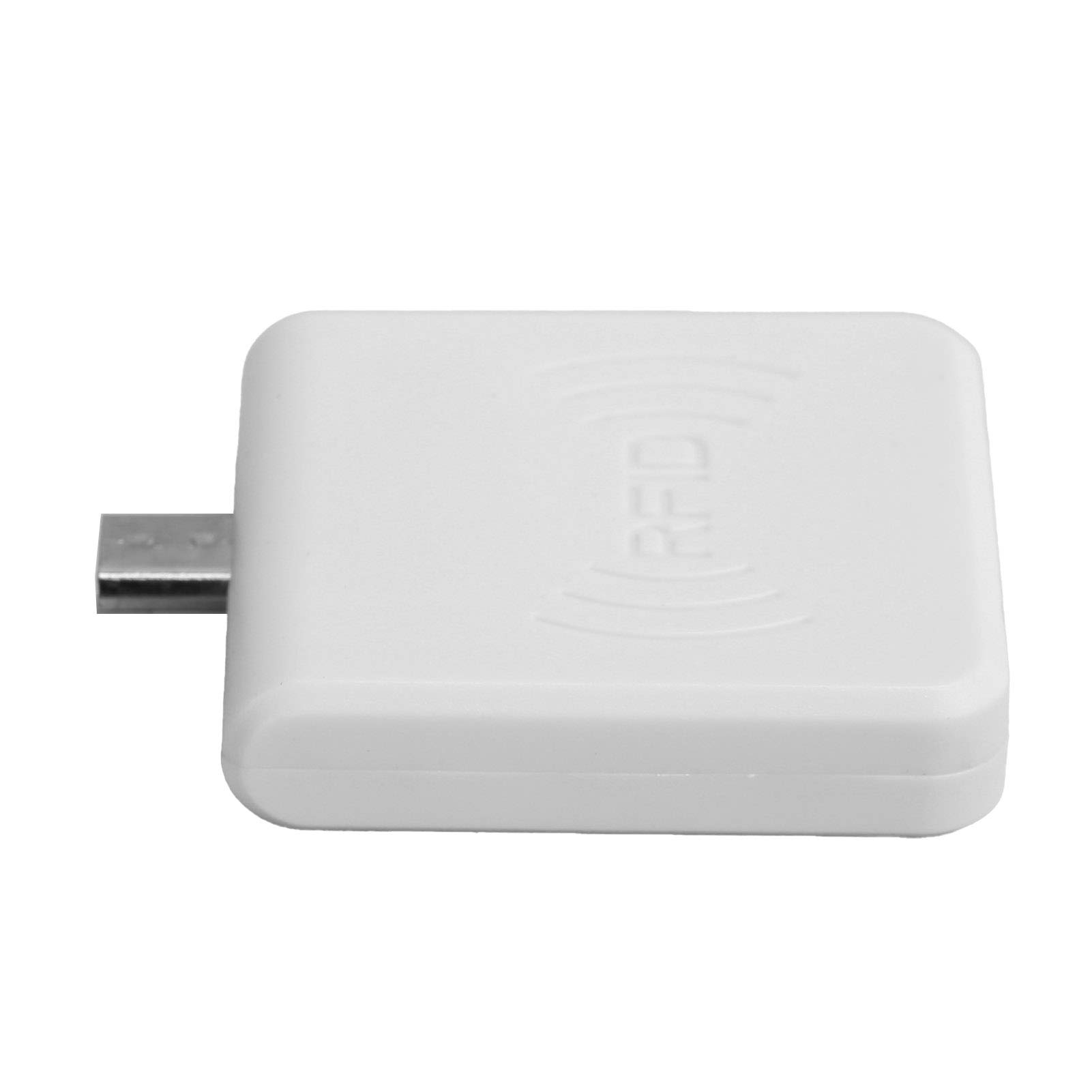 Czytnik USB, czytnik kart telefonicznych Zintegrowana stabilna prosta obsługa do przesyłania dokumentów(biały)