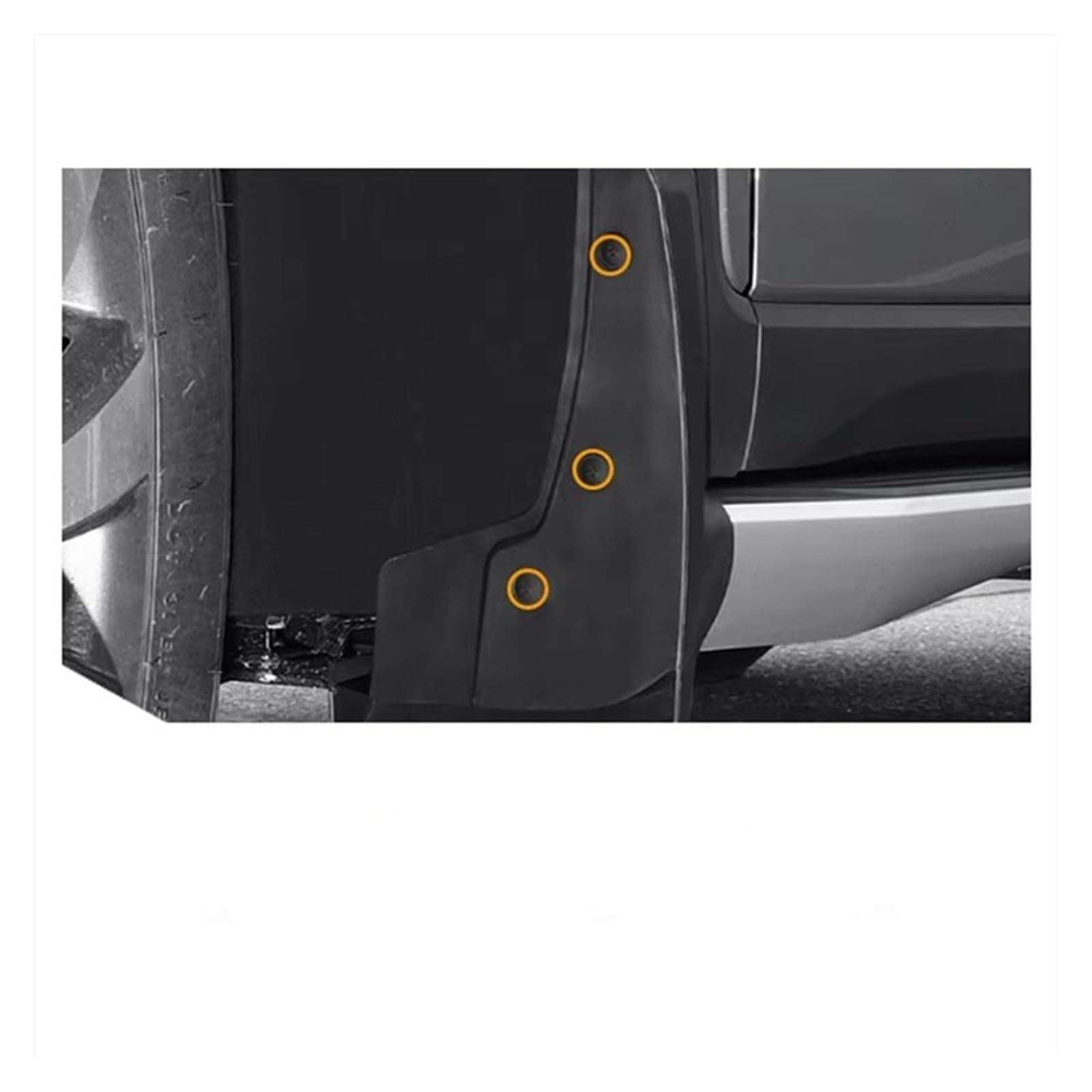 Aletas Barro Para Benz Para Clase V Para V300L 2024- Guardabarros De Coche Rueda 4 Piezas Con Tornillos Faldillas Antibarro Guardabarros