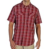 ExOfficio Men's Lodestone Plaid Short Sleeve Shirt