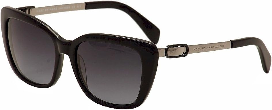 Sunglasses Marc By Marc Jacobs MMJ 493/S 0284 Black Ruthenium/HD gray gradient lens