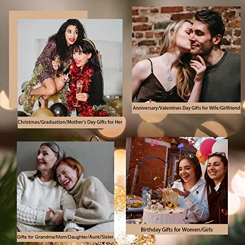 Toupop Celtic Cross Necklace For Women With Crystal Sterling Silver Scottish Cross Pendant Necklace Irish Gifts For Teen Girls Celtic Knot Jewelry For Birthday Graduation Christmas Valentines Mothers Day Gift For Mom Wife Girlfriend Sister Daughter #TOP7