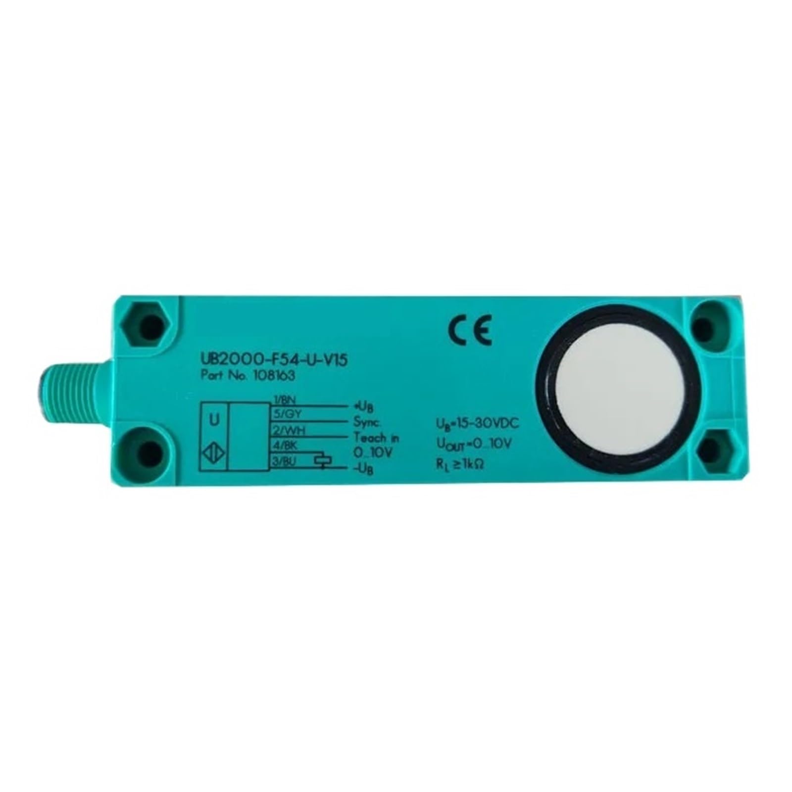Détecteur de proximité ultrason UB2000-F54-U-V15 capteur de distance analogique