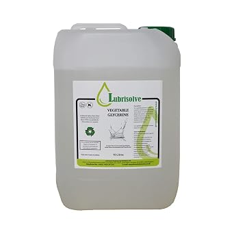 10 litres Vegetable Glycerine EP/USP Grade Non-GMO, Odourless & Colourless