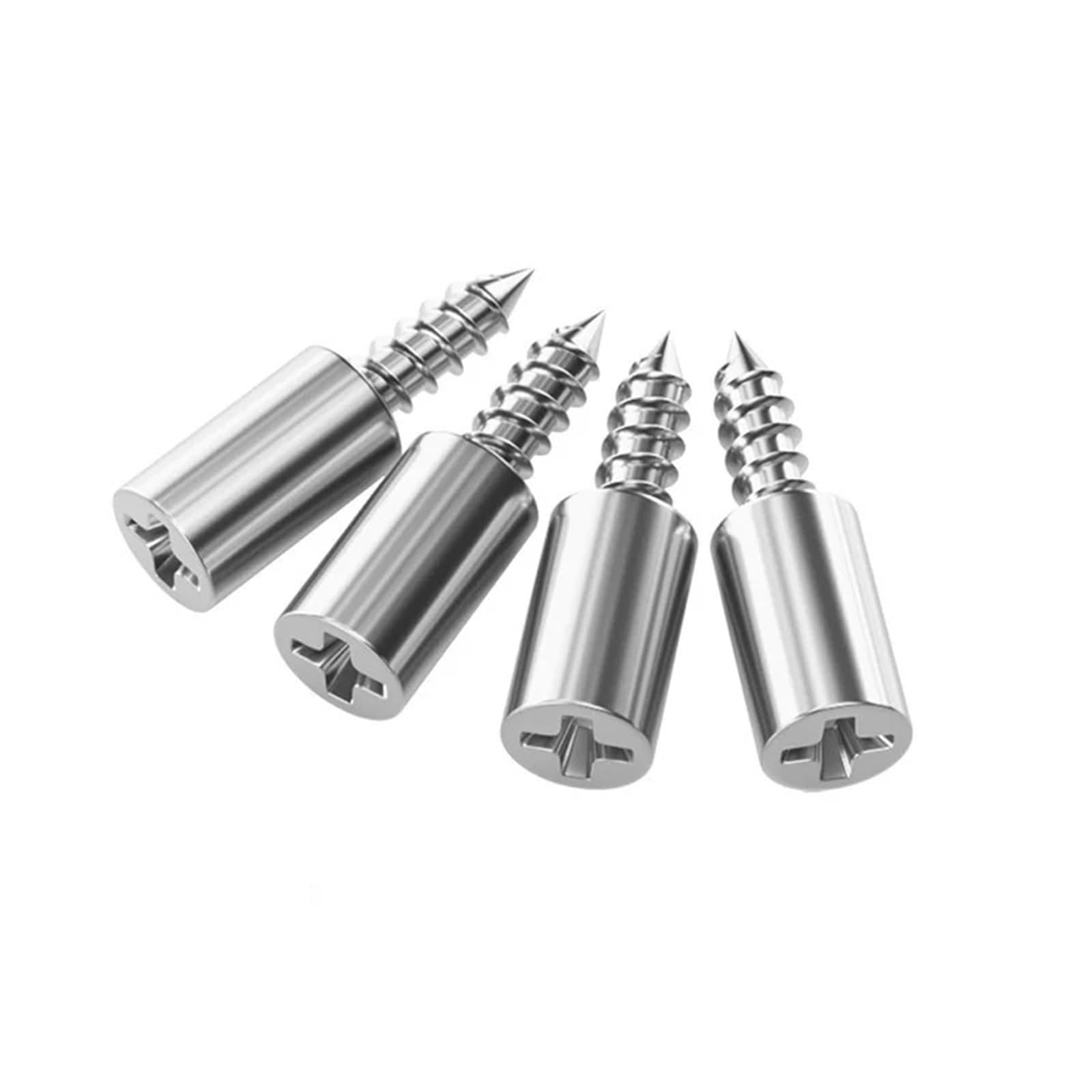 200pc Self Tapping Shelf Pegs for Cabinet Shelves, Metal 2.8cm