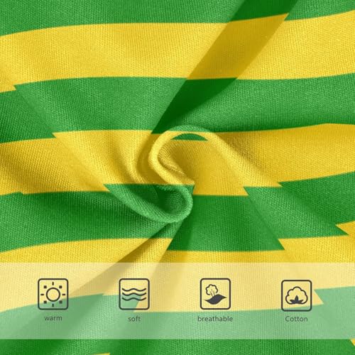 Yellow Green Stripe Toddler Boy's Underwear 2T3