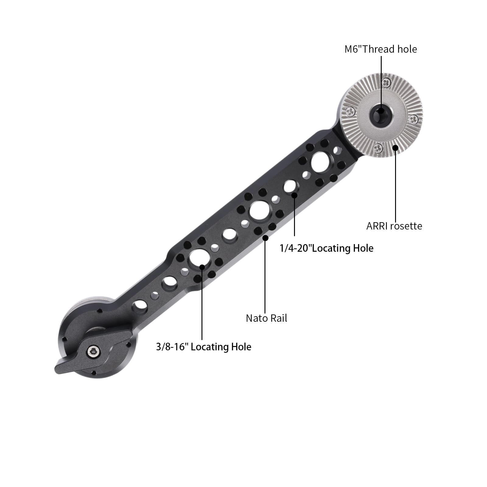 camvate Handgrip Extender with ARRIロゼットfor Sony fs7
