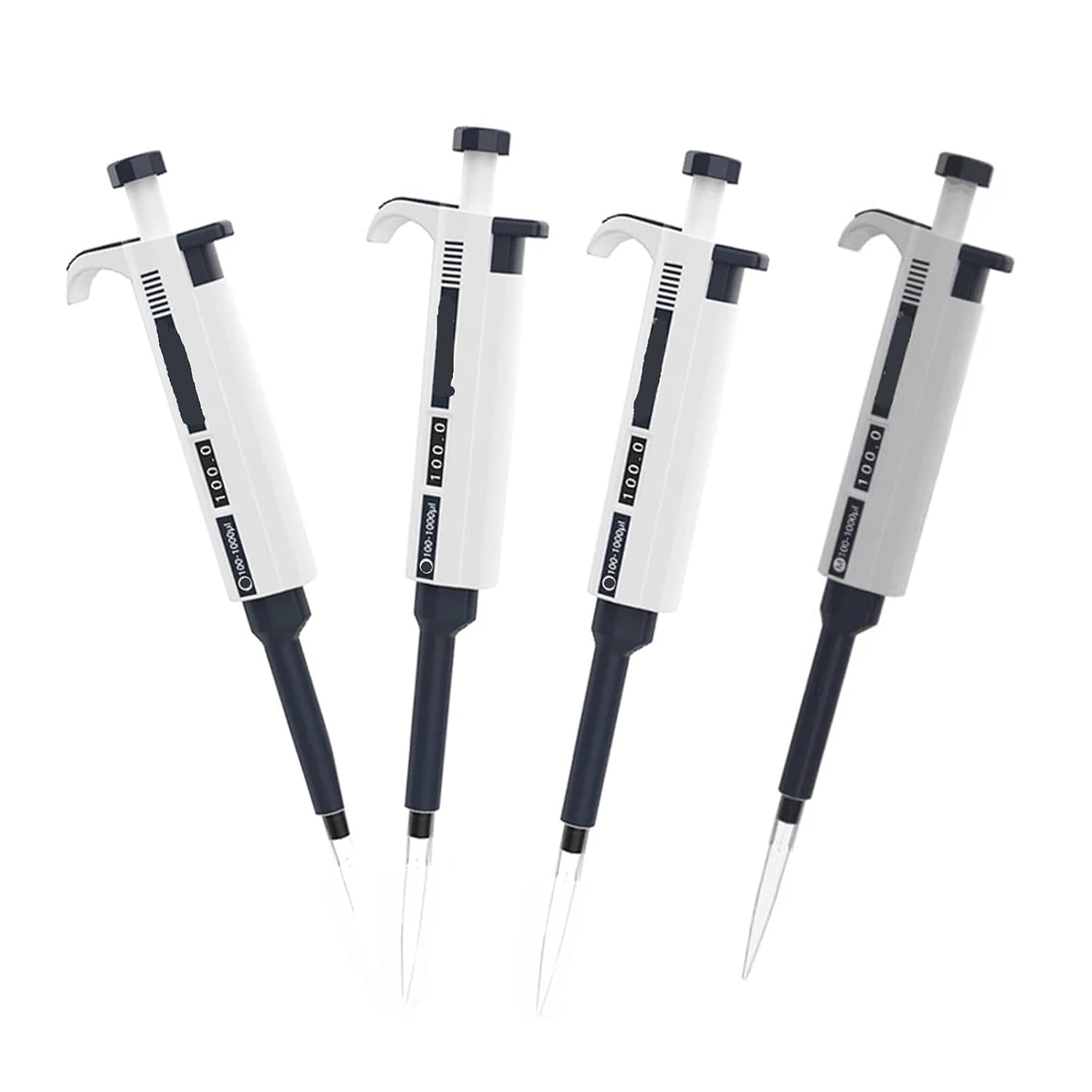 Transfer Pipettes, Laboratory Pipette Micropipette Single Channel of Pipettes Manual Adjustable Pipettor Digital Pipette Gun(2-20ul)