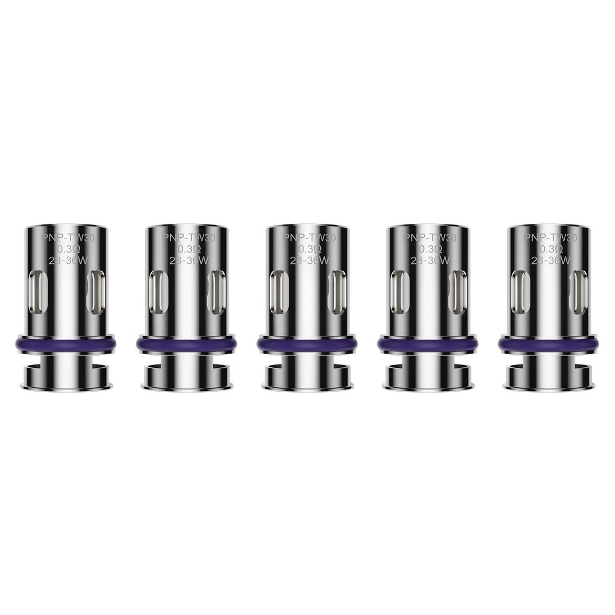 Voopoo PnP TW Coil seria 5-pak głowic parownika wariant PnP-TW30 0,3Ohm