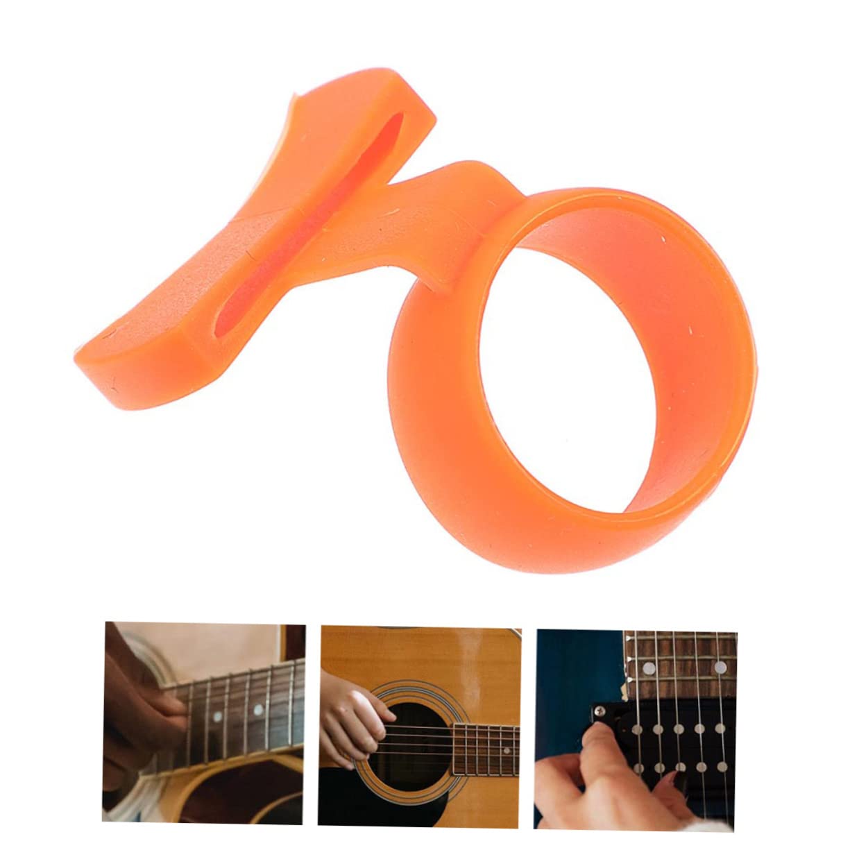 TOYANDONA 8stücke Guitar Picks Rutschfeste Fingerhüllen Für Gitarrenanfänger Tragbar Und Leicht Praktische Aufbewahrung Für Plektren Für Unterwegs Und Beim Üben