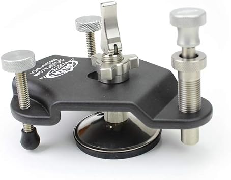 Delta Kits B250 Professional Windshield Repair Bridge Resin Injector Tool for Windshield Chip & Crack Repair 3-Point Spring Loaded Auto Glass Repair System