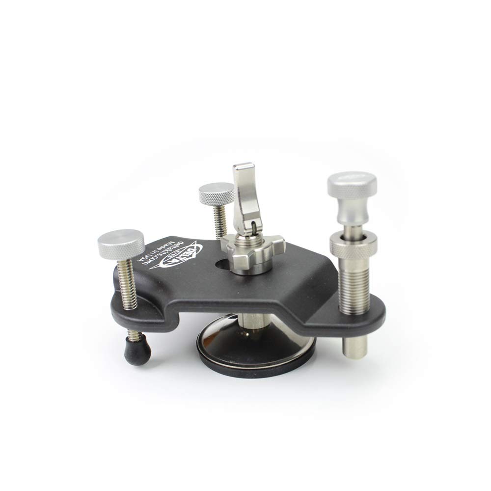 B250 Professional Windshield Repair Bridge - Three Point Design - Spring Type Resin Injector - Auto Glass Rock Chip Repair Tool