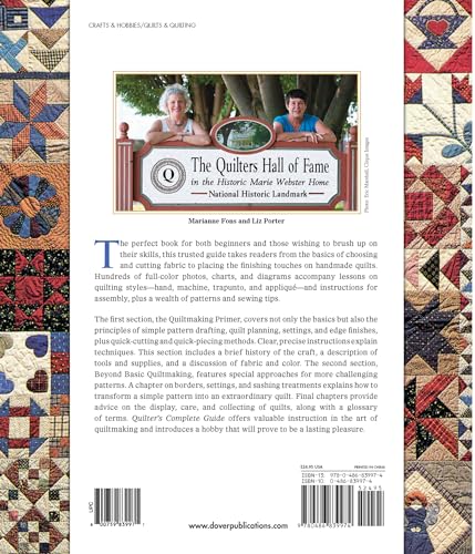 Quilter's Complete Guide: The definitive how-to manual by two of America's most trusted quilters (Dover Crafts: Quilting) - Image 2